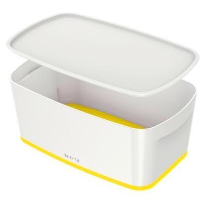 leitz-caja-almacenamiento-mybox-wow-pequena-ctapa-318x128x191mm-amarilloblanco