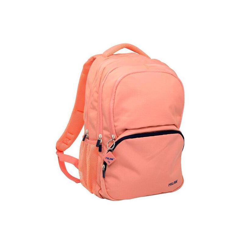 milan-mochila-escolar-4-cremalleras-25l-serie-1918-rosa milan-mochila-escolar-4-cremalleras-25l-serie-1918-rosa