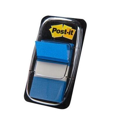 post-it-index-680-dispensador-1x50-azul-12u-