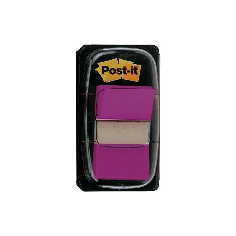 post-it-index-680-dispensador-1x50-violeta-12u-