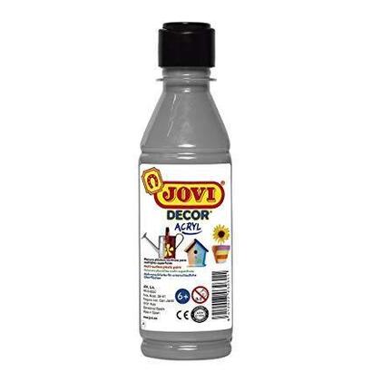 jovi-pintura-plastica-jovidecor-acryl-botella-de-250ml-plata