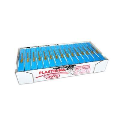 jovi-school-plastilina-pastillas-de-150-gr-azul-claro-caja-de-15