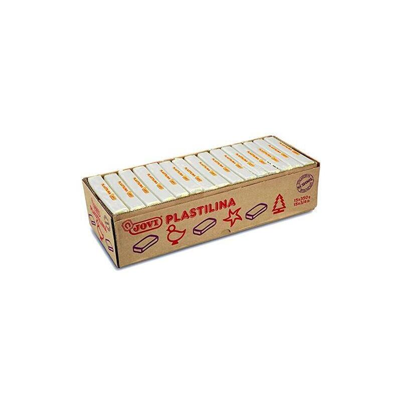 jovi-plastilina-unicolor-en-pastillas-de-350gr-blanco-caja-de-15u-