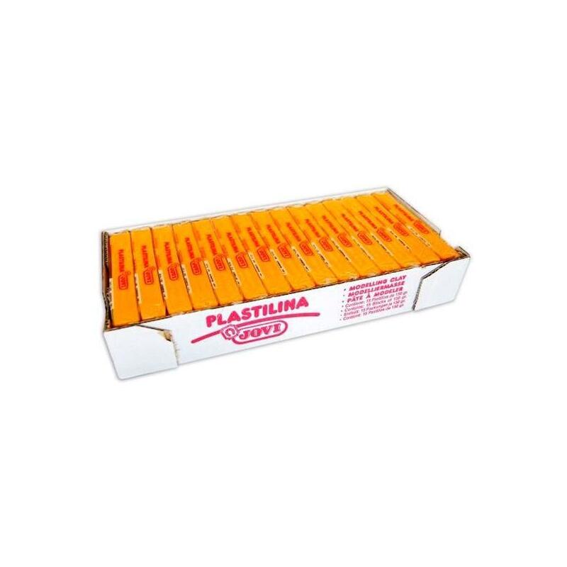 jovi-plastilina-caja-15-pastillas-350gr-unicolor-amarillo-oscuro