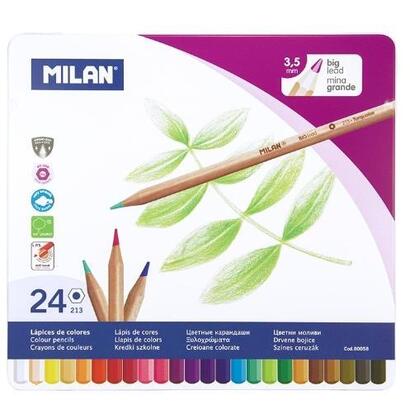 milan-lapices-de-colores-mina-gruesa-surtidos-caja-metalica-24u-