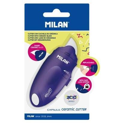 milan-cutter-hoja-ceramica-capsule-serie-acid-blister-azul