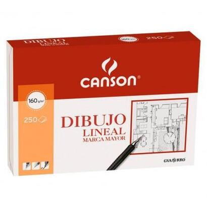 canson-pack-papel-guarro-basik-a3-liso-160gr-250-hojas-