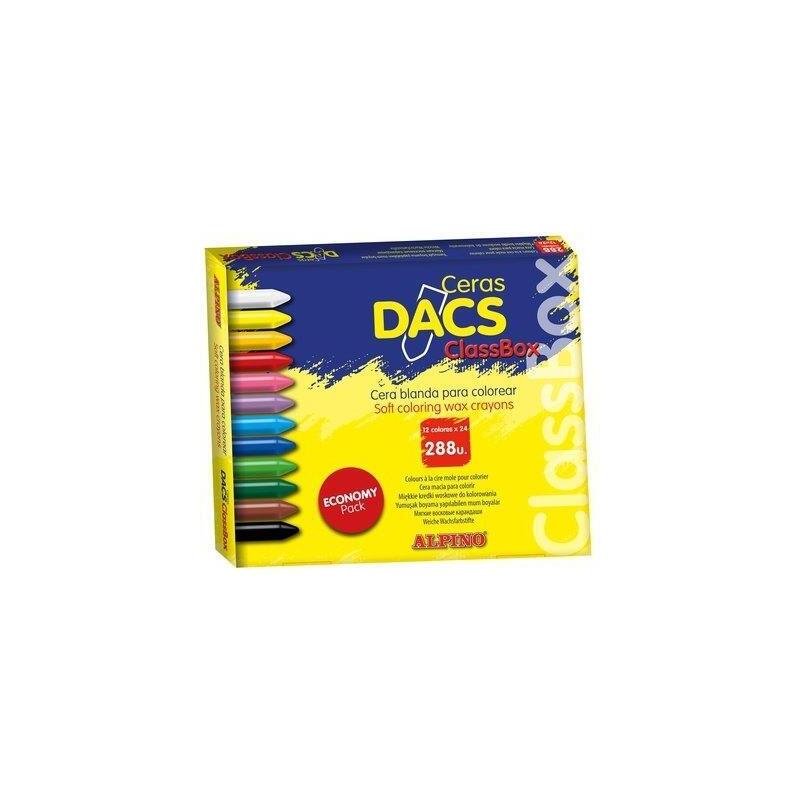 dacs-ceras-dacs-55mm-economy-pack-24-x-12-colores-caja-de-288