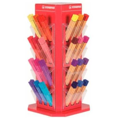 stabilo-rotulador-pen-68-expositor-rotatorio-colores-surtidos-480u-