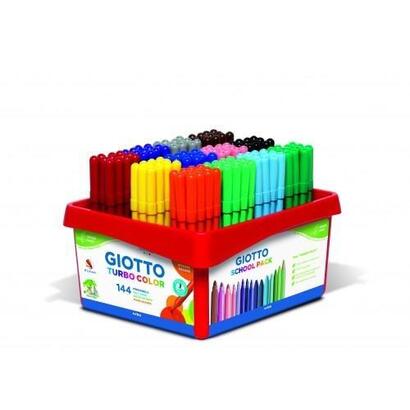 giotto-rotuladores-de-colores-turbo-color-schoolpack-144u-