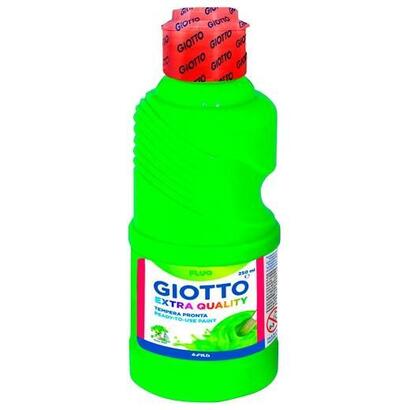 giotto-tempera-fluo-verde-botella-250-ml