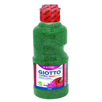 giotto-tempera-glitter-verde-botella-250-ml
