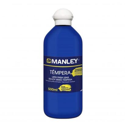 manley-tempera-preparada-botella-de-500ml-azul-oscuro