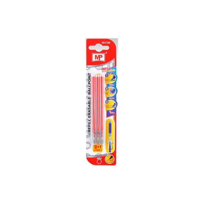 mp-recambio-boligrafo-borrable-retractil-07mm-pack-3-uds-rojo