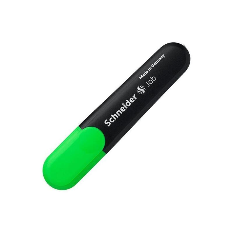 schneider-marcador-job-recargable-fluorescente-verde-10u-