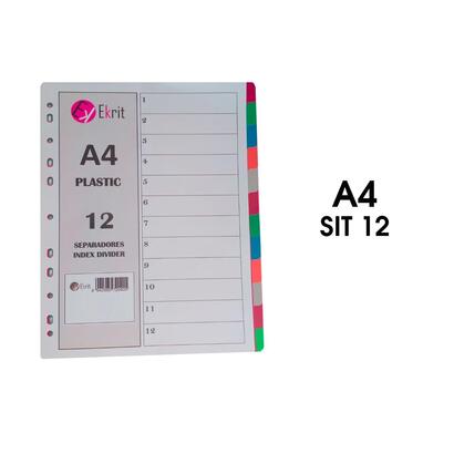 ekrit-separadores-pp-a4-11-taladros-12-colores