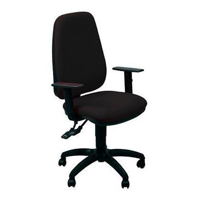 unisit-silla-administrativa-sincro-tete-reposabrazos-ajustables-negra