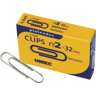 umec-clips-plateados-n-2-32mm-caja-de-100-10-cajas-