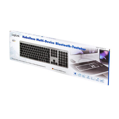 teclado-aleman-logilink-id0206-bluetooth-gris