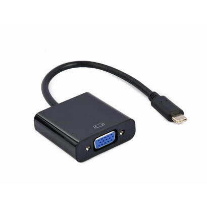 gembird-usb-tipo-c-to-vga-adapter-cable-15cm-black