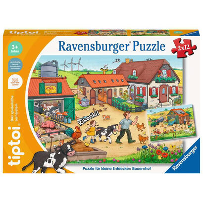 puzzle-tiptoi-de-ravensburger-para-pequenos-exploradores-granja-00136-version-alemana