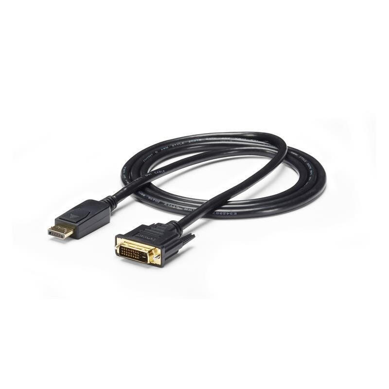 startech-cable-displayport-a-dvi-d-pasivo-180m-negro