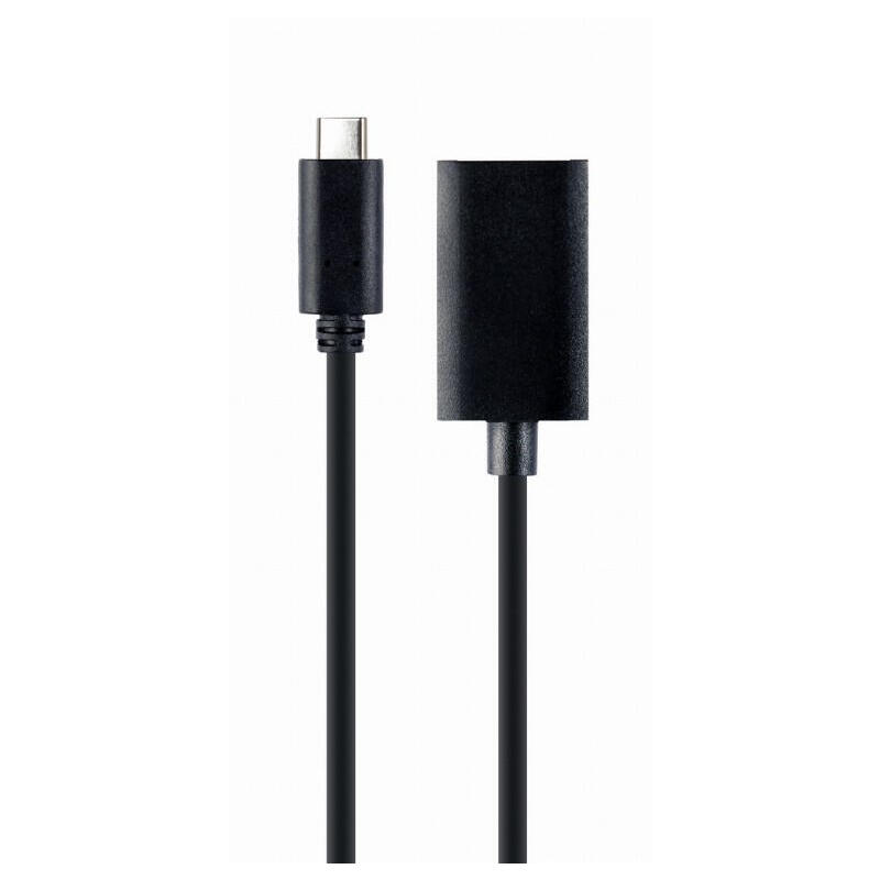 gembird-usb-tipo-c-to-displayport-adapter-cable-4k-15cm-black gembird-usb-tipo-c-to-displayport-adapter-cable-4k-15cm-black