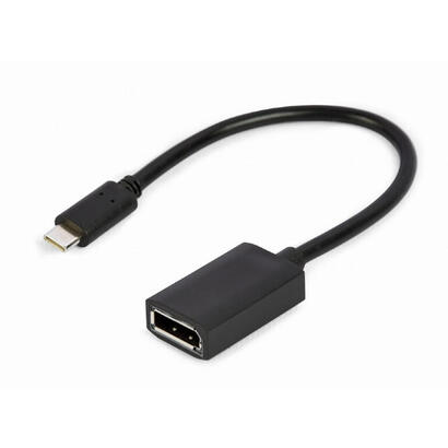 gembird-usb-tipo-c-to-displayport-adapter-cable-4k-15cm-black