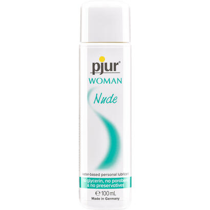 pjur-woman-nude-lubricante-base-agua-100-ml