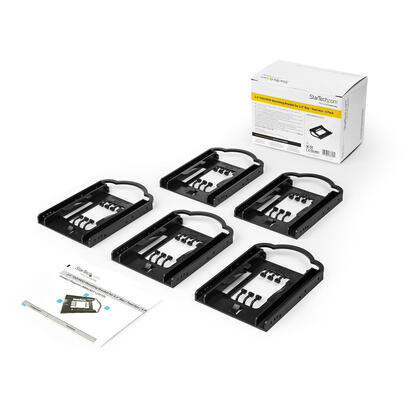 startechcom-bracket-de-montaje-para-discos-duros-ssd-de-25-en-bahias-de-35-pulgadas-paquete-de-5-sin-herramientas-juego-de-monta