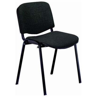 unisit-silla-confidente-dado-tapizada-negra
