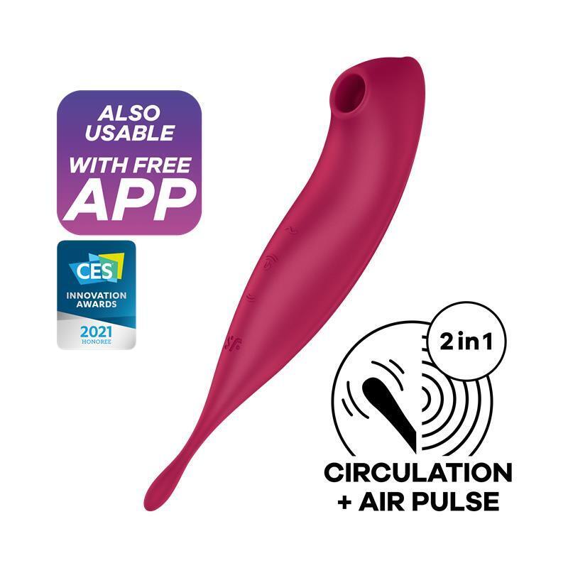 satisfyer-twirling-pro-estimulador-y-vibrador-rojo