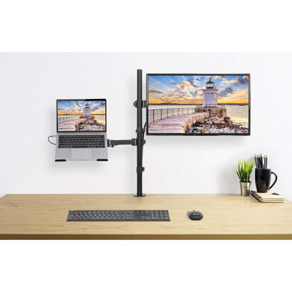 soporte-de-escritorio-manhattan-con-brazo-para-monitor-y-bandeja-para-notebook