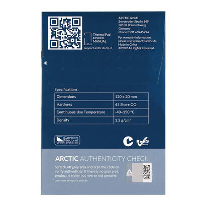 arctic-thermal-pad-tp-3-120x20mm-t15mm-pack-de-4pcs