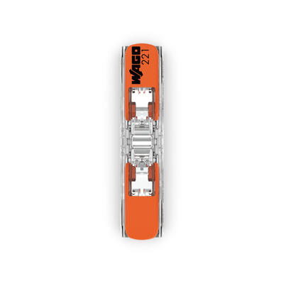 wago-221-2411-conector-naranja-transparente