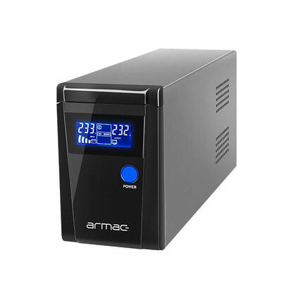 armac-ups-office-pure-sine-wave-850va-lcd-2x-schuko-230v-metal-case