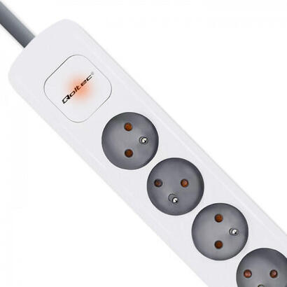qoltec-50296-power-strip-5-sockets-18m-white-grey