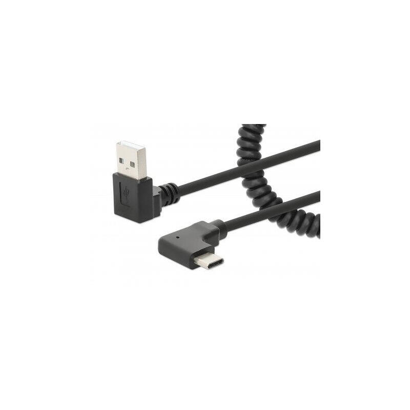 manhattan-spiralcable-usb-a-auf-usb-c-ladecable-1m-negro