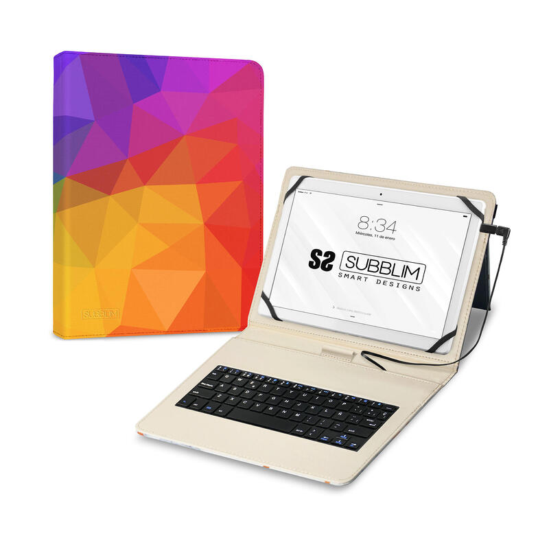 funda-con-teclado-subblim-keytab-usb-11-triangulos-usb-para-tablets-de-11-