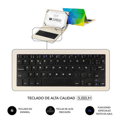 funda-con-teclado-subblim-keytab-usb-11-triangulos-usb-para-tablets-de-11-