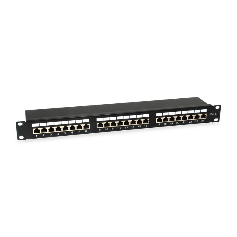 patch-panel-24-puertos-categoria-6-apantallado-color-negro