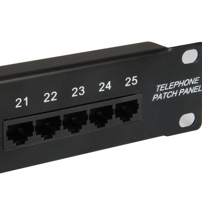 equip-patchpanel-25x-rj45-cat3-19-1he-isdn-negro