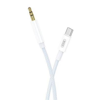 xo-cable-trenzado-usb-c-macho-a-mini-jack-35mm-macho-longitud-1m