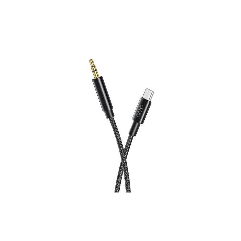 xo-cable-trenzado-usb-c-macho-a-mini-jack-35mm-macho-longitud-1m