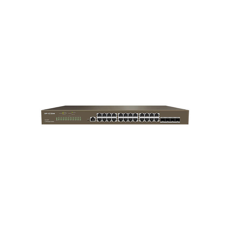 ip-com-networks-g3328f-switch-24-puertos-gestionado-l2-gigabit-ethernet-101001000-1u-negro