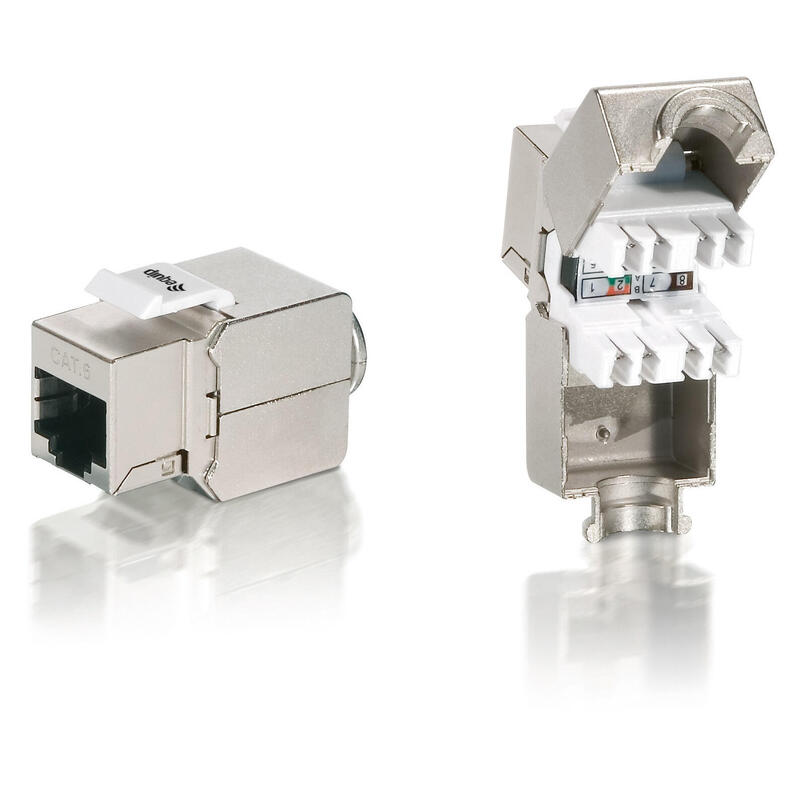 kit-8-uds-conector-hembra-rj45-ftp-cat6-panel-keystone