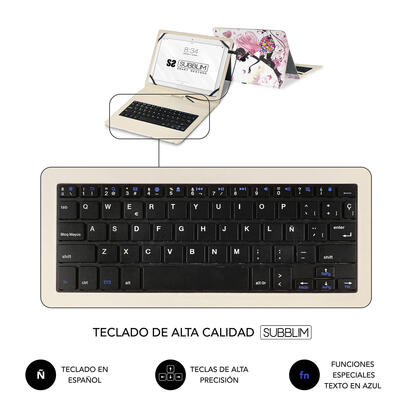 funda-con-teclado-subblim-keytab-usb-11-hadas-usb-para-tablets-de-11-rosa