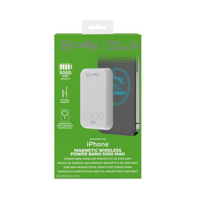 power-bank-celly-magpb5000evowh-bateria-externa-5000-mah-cargador-inalambrico-blanco