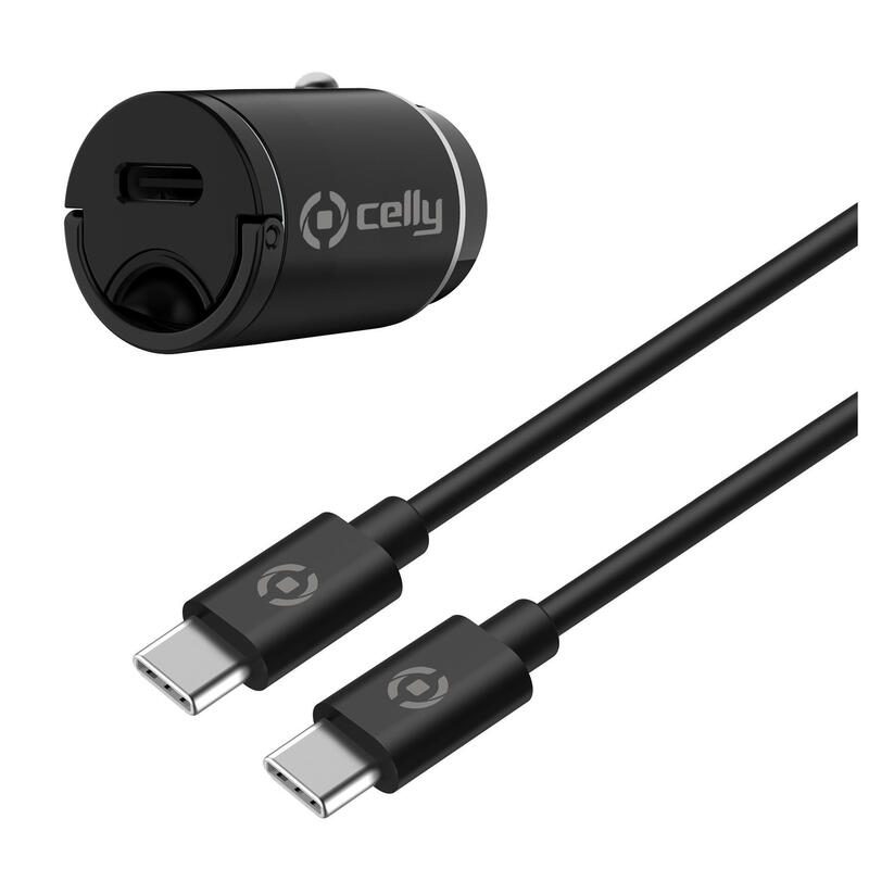 celly-ccminitypec-cargador-coche-20w-usbccable-negro celly-ccminitypec-cargador-coche-20w-usbccable-negro