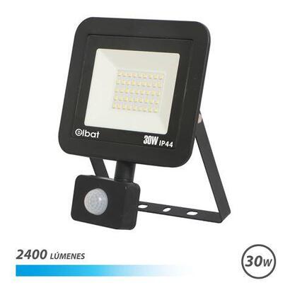elbat-serie-slim-foco-led-30w-con-sensor-de-movimiento-2400lm-6500k-luz-fria-ip65